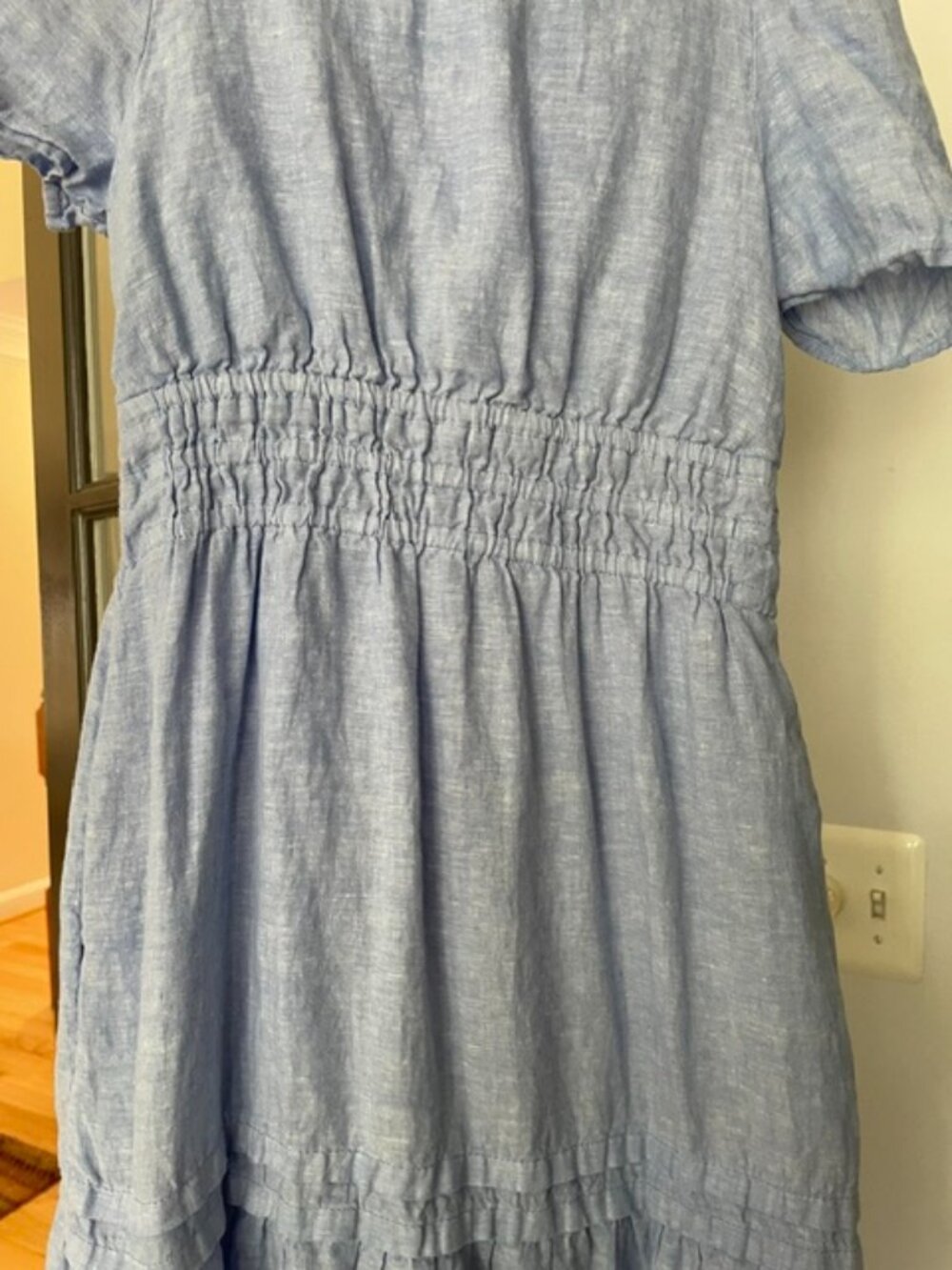 Quince Blue Maxi Dress - Picture 4 of 4